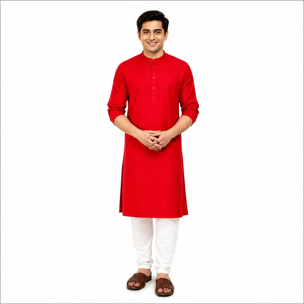 RED  KURTA