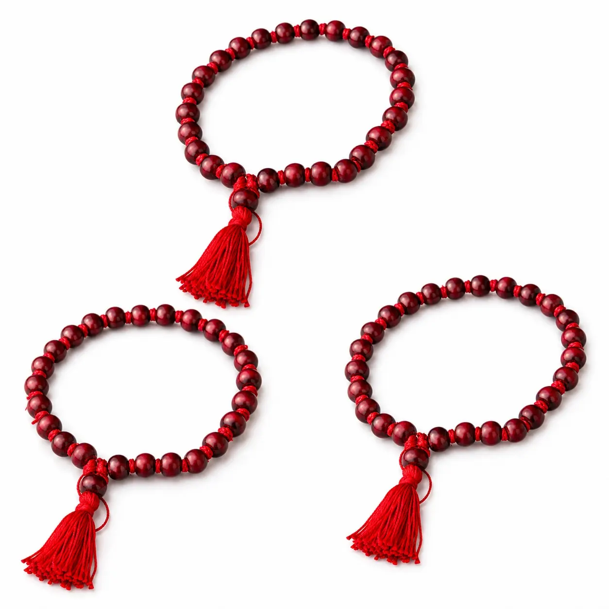 BRACELET RED SANDAL (PACK OF 3)