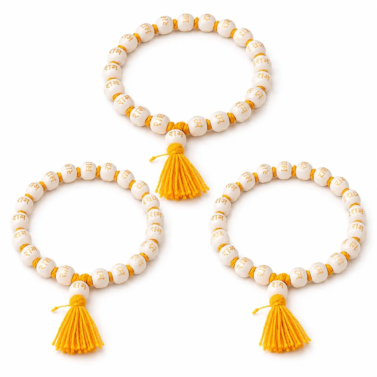 BRACELET WHITESANDAL( PACK OF 3) (PACK OF 3)( PACK OF 3)