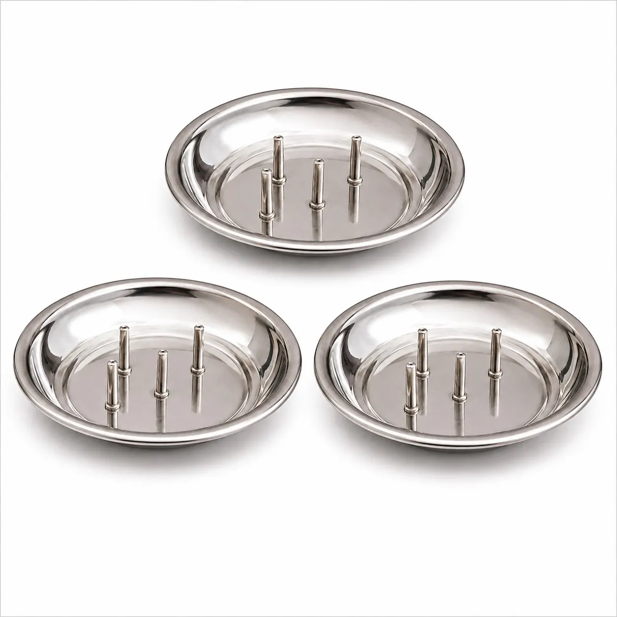 PLATE AGARBATTI STAND (PACK OF 3 )