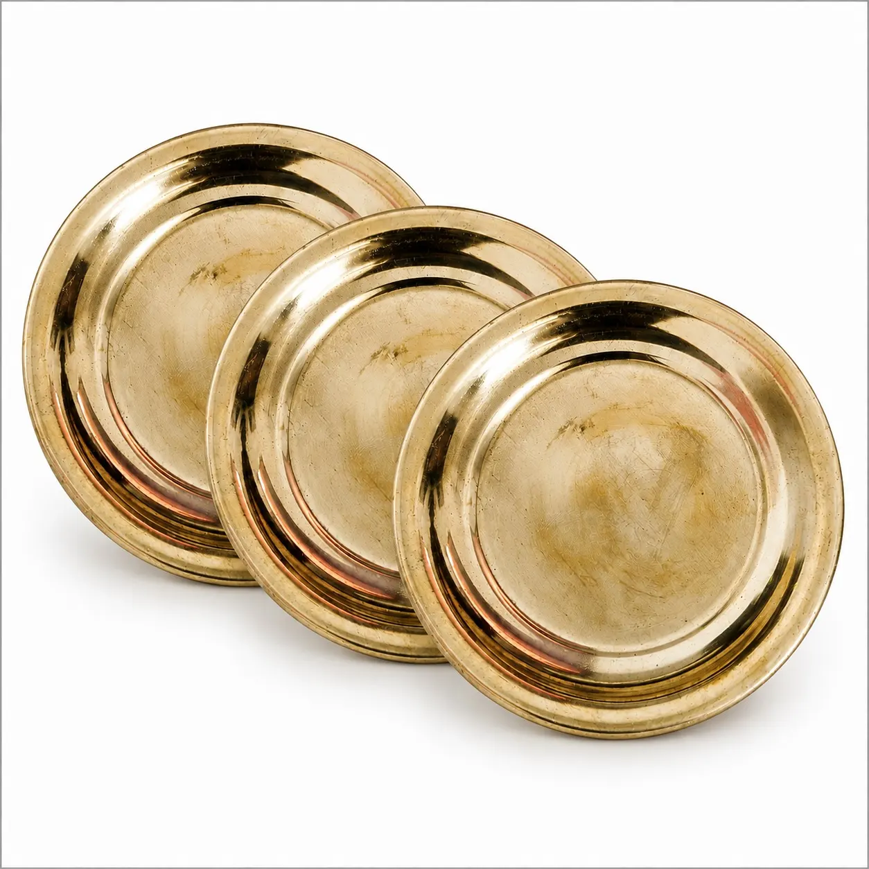 BHOG PLATE ( PACK OF 3)