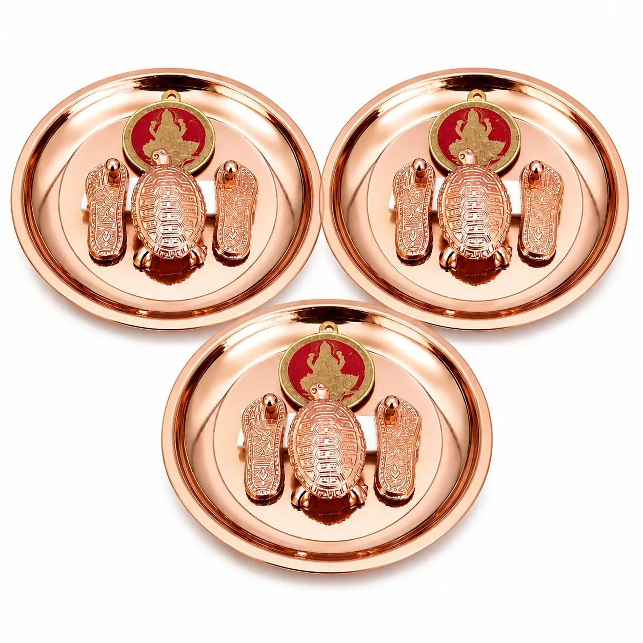 KACHHUAA PLATE (PACK OF 3)